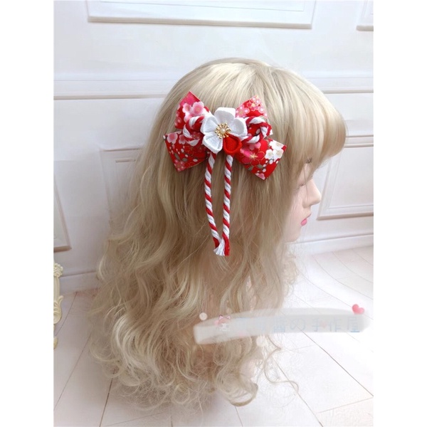 Phụ kiện phong cách Lolita - cài tóc Cosplay .kẹp tóc cho bé gái