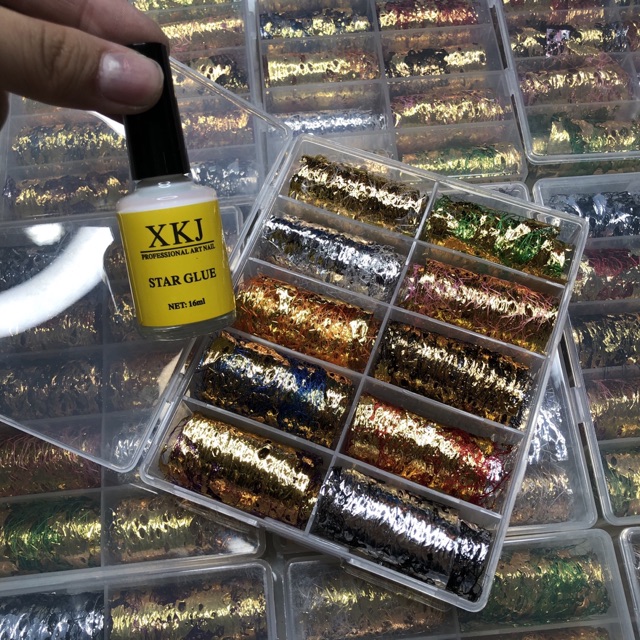 Fion hot mẫu mới tặng chai keo trang trí móng tay chuyên làm nail