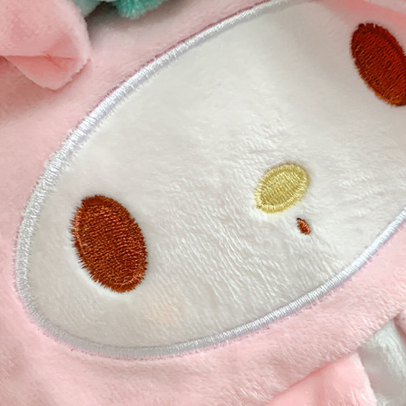 Túi Xách Tay Bằng Lông Thỏ Dễ Thương Sức Chứa Lớn