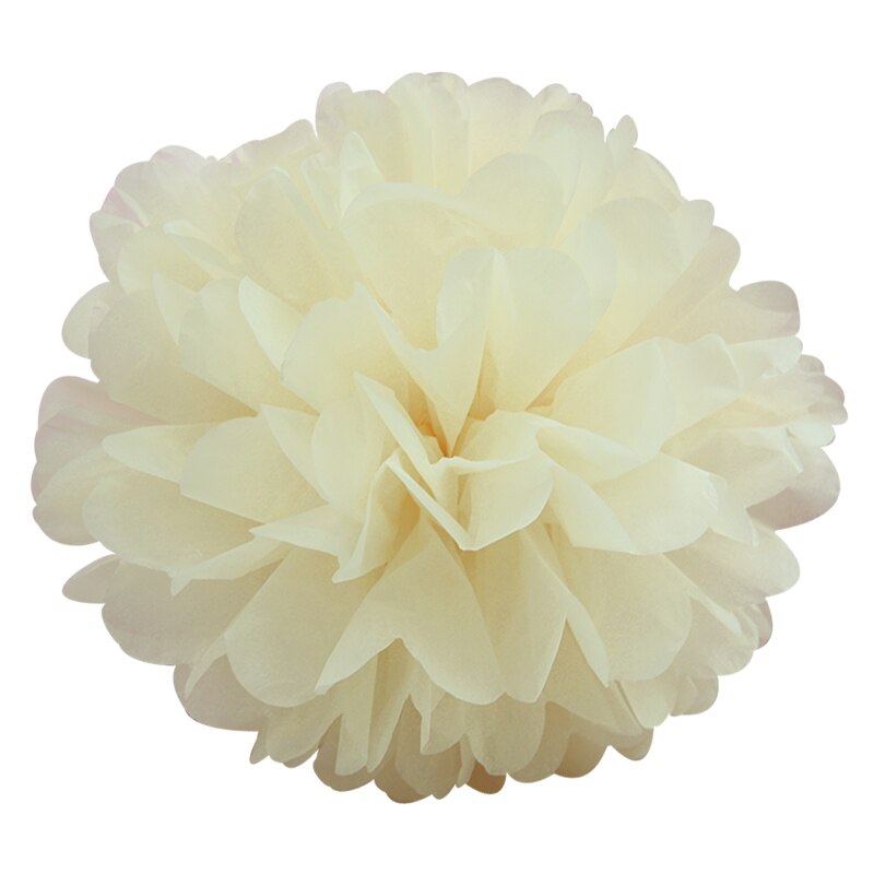 Quả Cầu Hoa Giấy Dùng Cho Trang Trí Tiệc Cưới/Sinh Nhật 25Cm