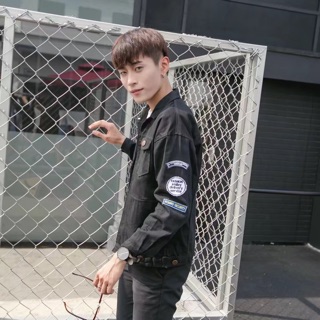 Áo Khoác Nam 082.Đen. Size M-XXL