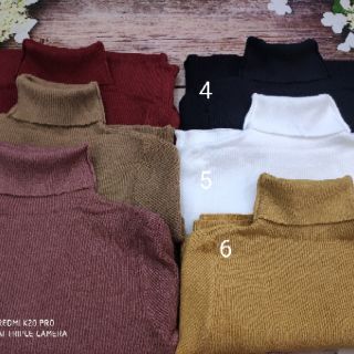 Combo 2 áo len cổ lọ.
