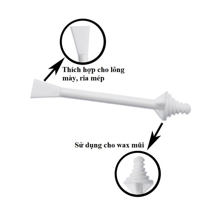 Set 10 que wax chuyên dụng cho mũi, lông mày và ria mép siêu an toàn - tiện lợi - nhanh chóng