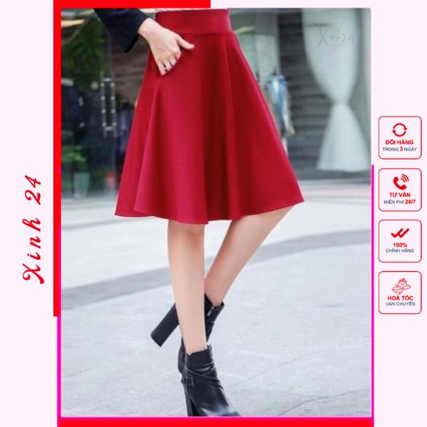 Chân váy xỏe gơn sóng cao cấp, hàng thiết kế, form chuẩn | BigBuy360 - bigbuy360.vn