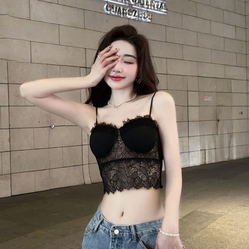 Áo bra nữ ren Cao Cấp, Áo ngực mút mỏng không gọng sang chảnh B2206