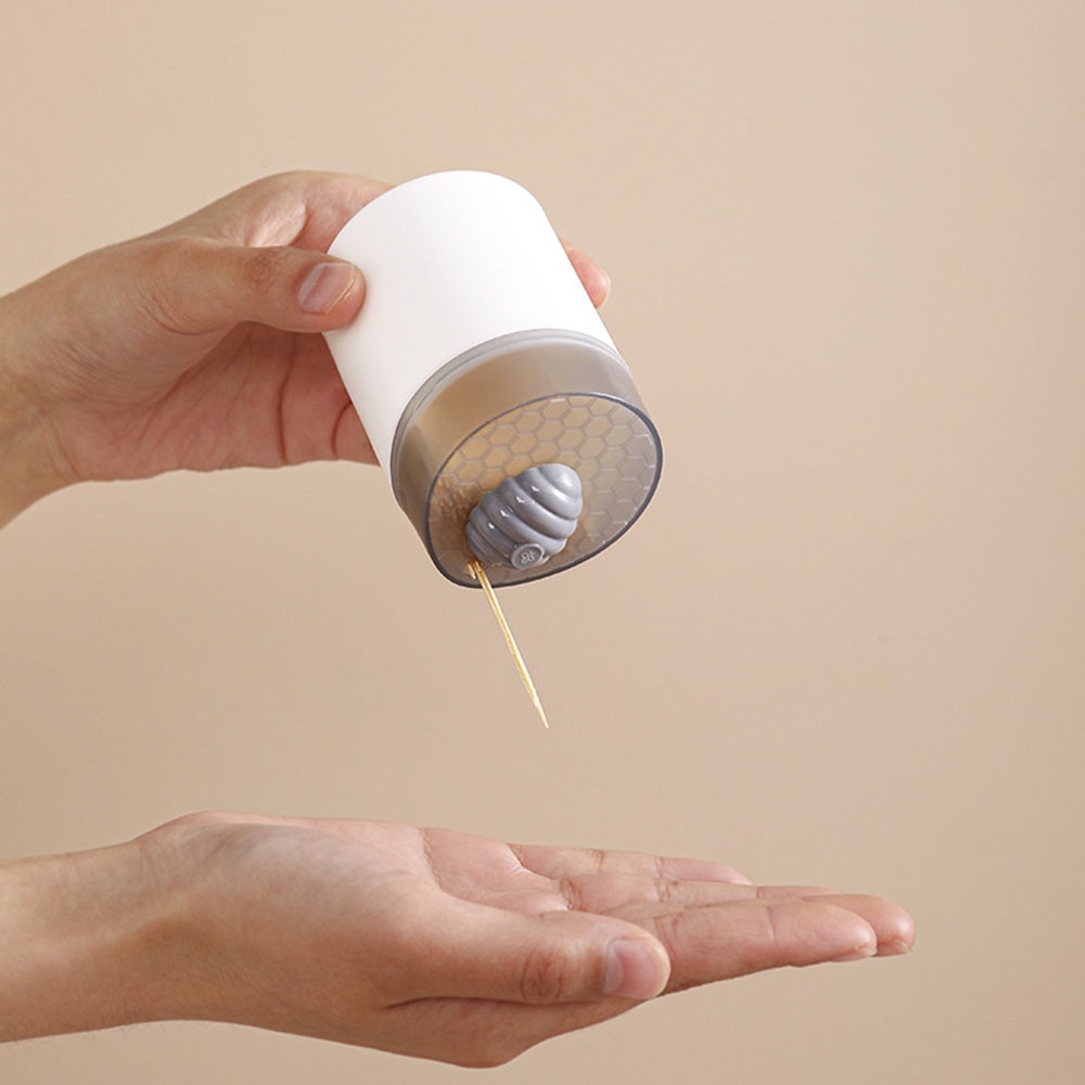 1 Hộp Đựng Tăm Xỉa Răng Hình Con Ong Bằng Nhựa