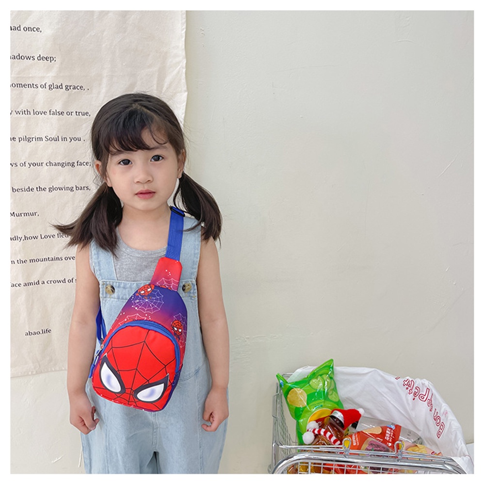 Túi Đeo Chéo Họa Tiết Hoạt Hình Dễ Thương Cho Bé