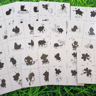 GHÉP HÌNH 2 MẢNH & TÌM BÓNG CON VẬT