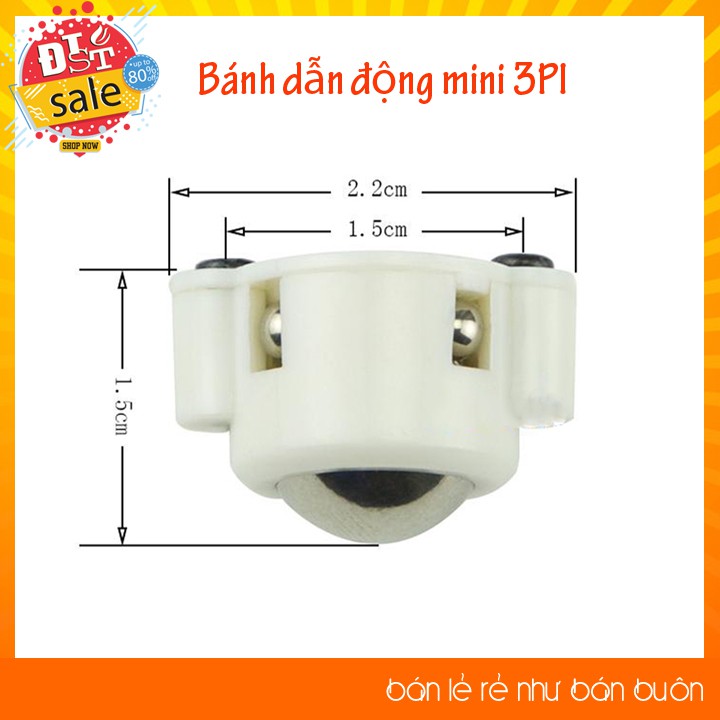 Bánh xe dẫn động đa hướng 3PI ✅ [RẺ NHẤT VIỆT NAM] ⚡