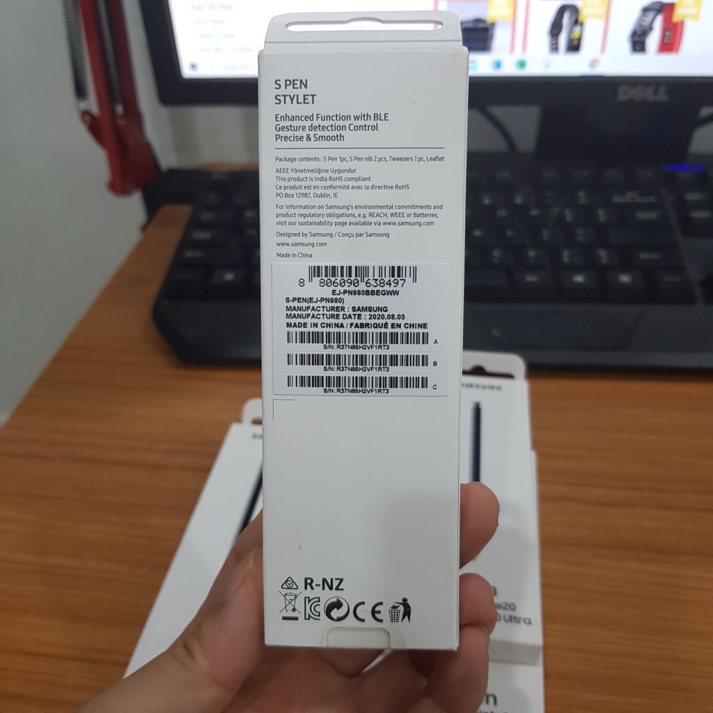 Bút Spen Samsung Note 20, Note 20 Ultra, Note 20 Ultra 5G, Note 10, Note 10 Plus, chụp hình từ xa, hàng bóc máy zin