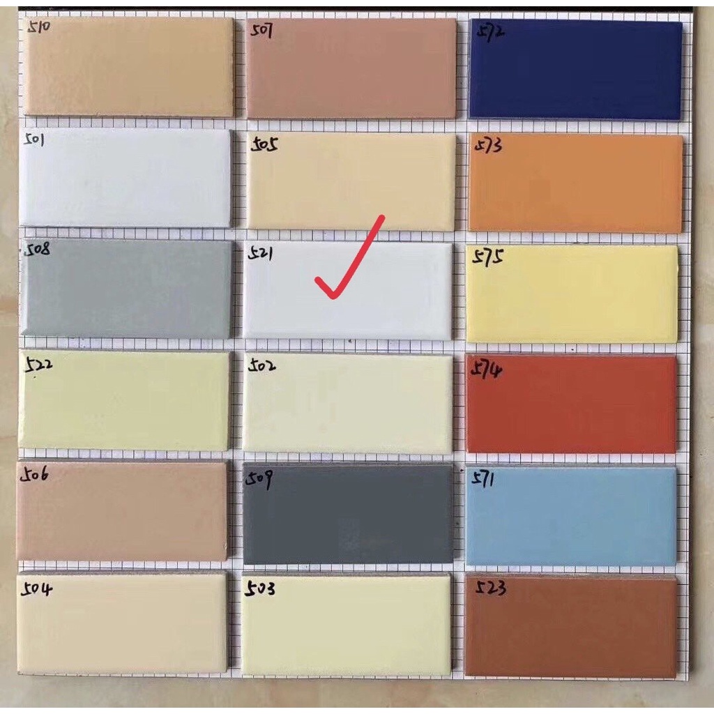 Gạch thẻ inax trang trí tường nội ngoại thât, decor quán cafe, quầy thanh toán, shop thời trang, mang vẻ đẹp hiện đại