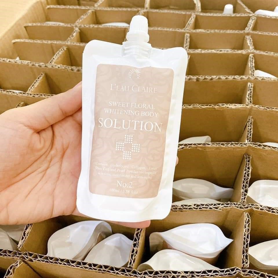 Sữa Ủ Trắng🍀🌸CHÍNH HÃNG HÀN QUỐC🍀🌸Ủ Trắng Body Solution giúp dưỡng trắng mịn mà không bào mòn da, loại bỏ các hắc tố | BigBuy360 - bigbuy360.vn