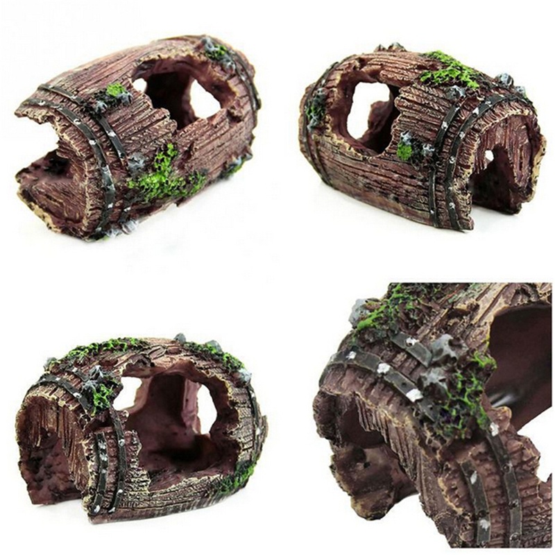 Thùng Nhựa Resin Trang Trí Bể Cá