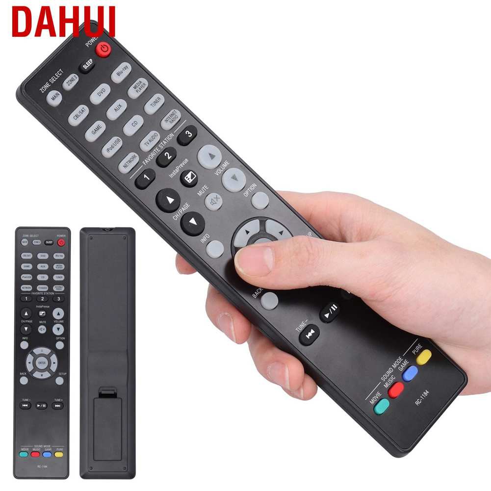 Điều Khiển Tv Từ Xa Dahui Bằng Abs + Silicon Màu Đen Siêu Bền Cho Denon Avr Gnc S800Ci