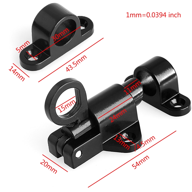 Chốt cửa bằng nhôm chắc chắn thay thế tiện dụng