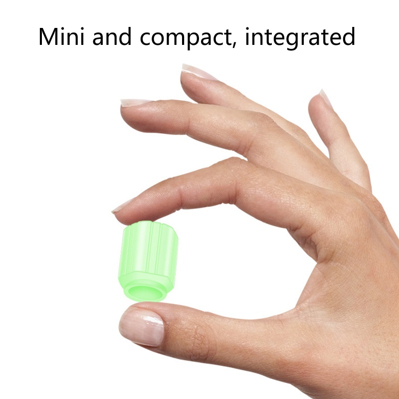 Bộ 4 Nắp Van Bánh Xe Màu Dạ Quang Cho Xe Hơi