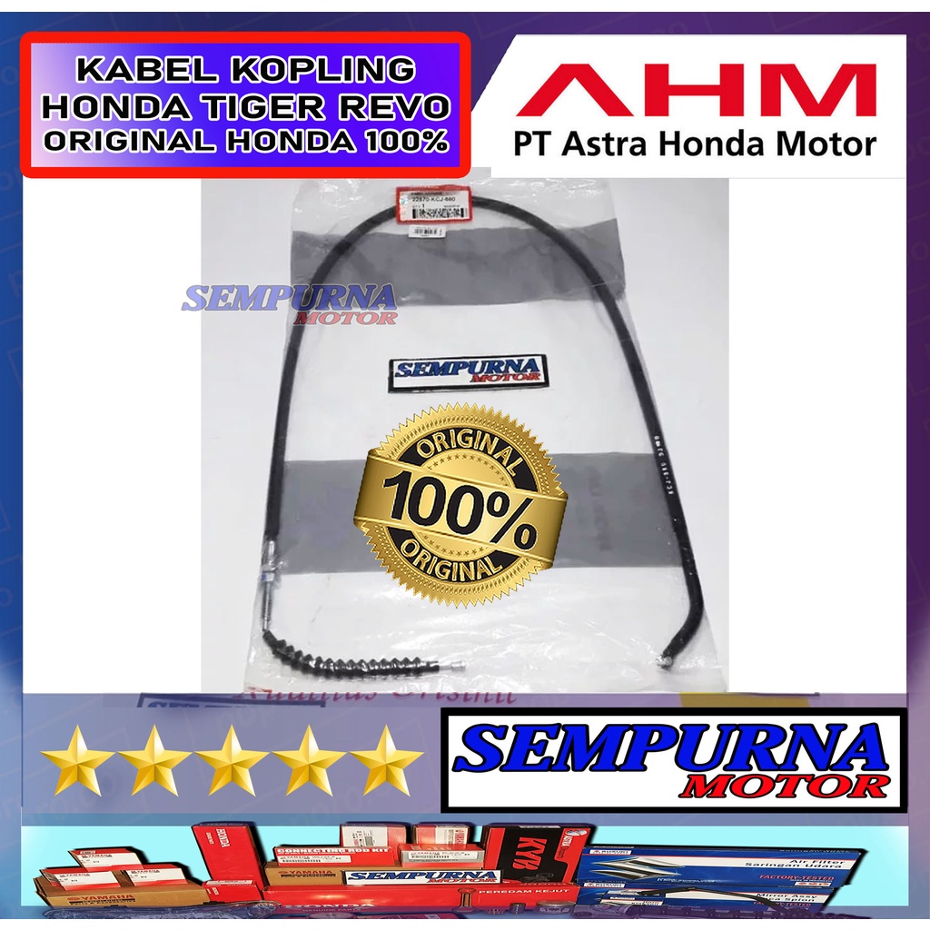 Dây Cáp Ly Hợp Chính Hãng Tiger Revo 100% Honda AHM 22870-KCJ-660