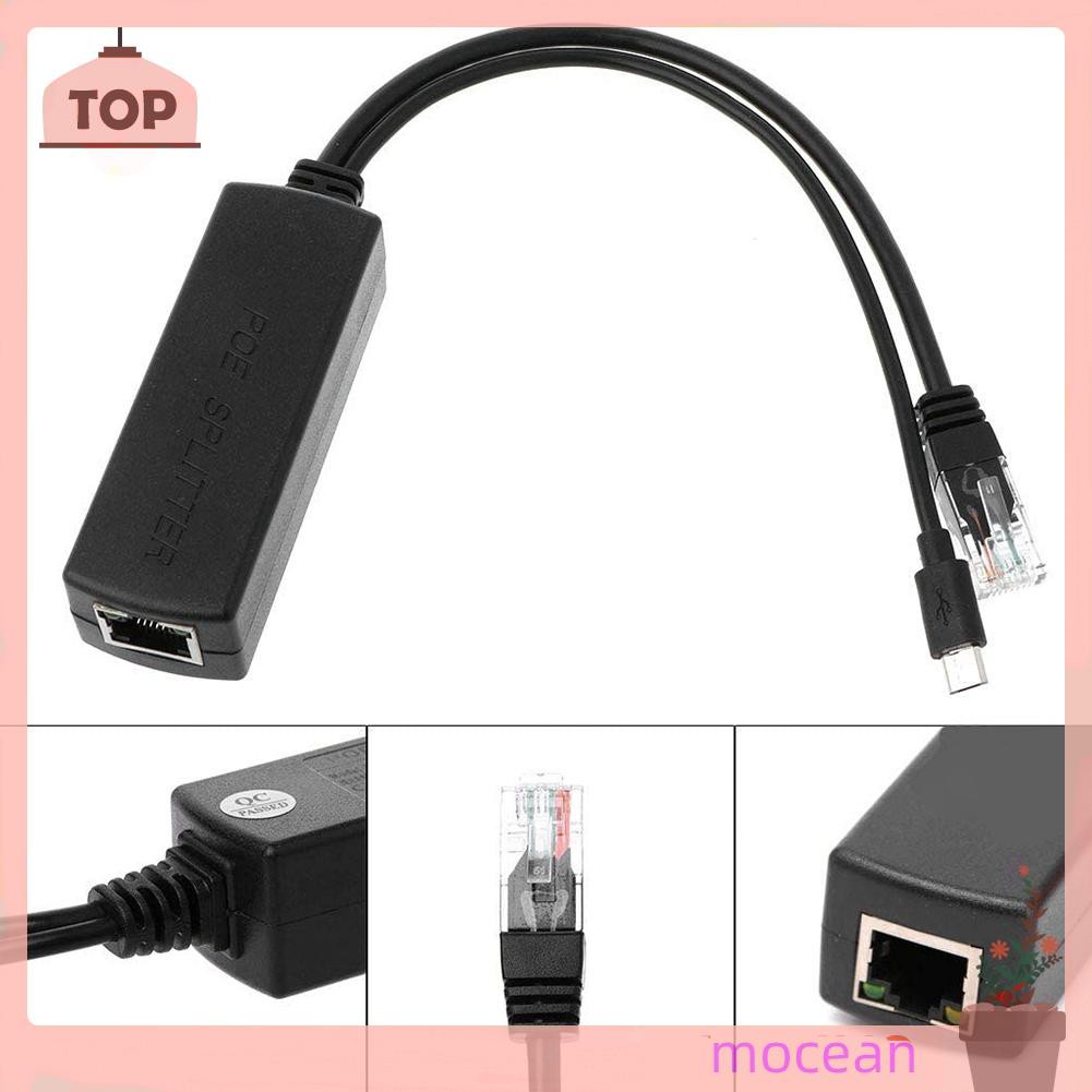 Bộ Chia Cổng Mạng Mocean 2.5kv Rj45 Poe 48v Sang 5v Micro Usb | BigBuy360 - bigbuy360.vn