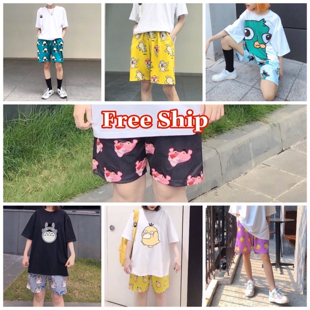 Quần short hoạt hình ( GIÁ RẺ VÔ ĐỊCH )