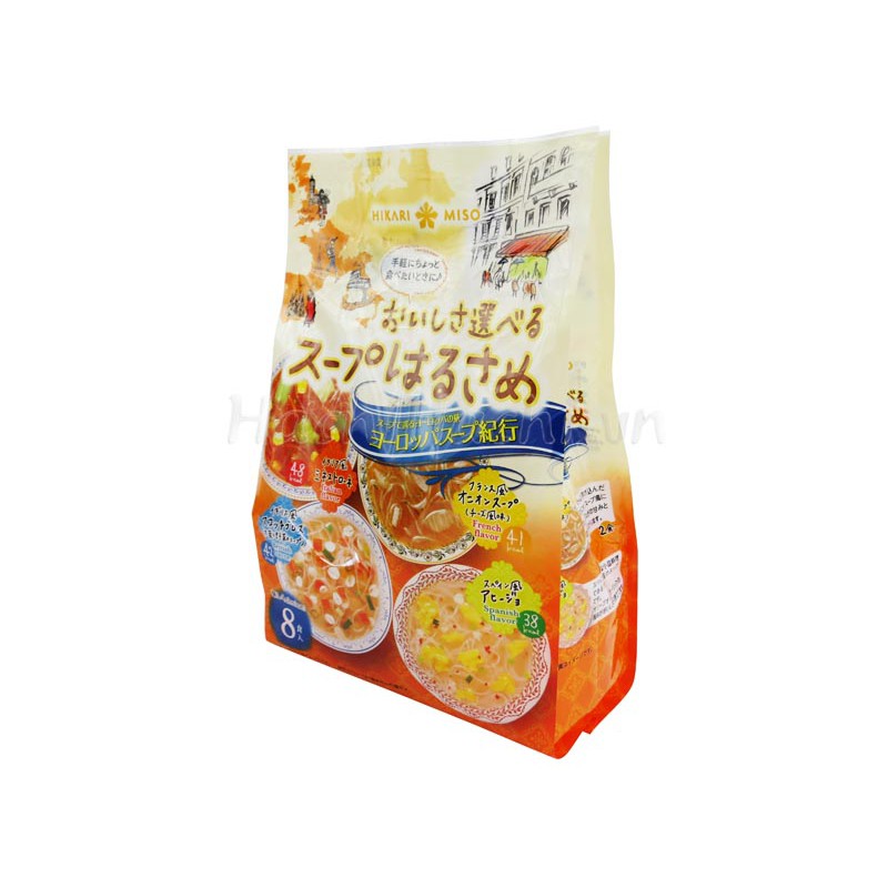 MIẾN ĂN LIỀN HIKARI MISO VỊ SÚP CHÂU ÂU 105G (8 GÓI) . - Hachi Hachi Japan Shop