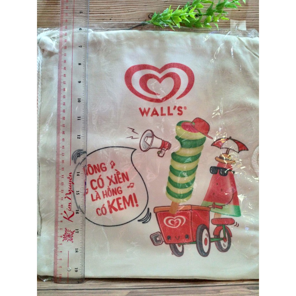 Túi vải dây rút