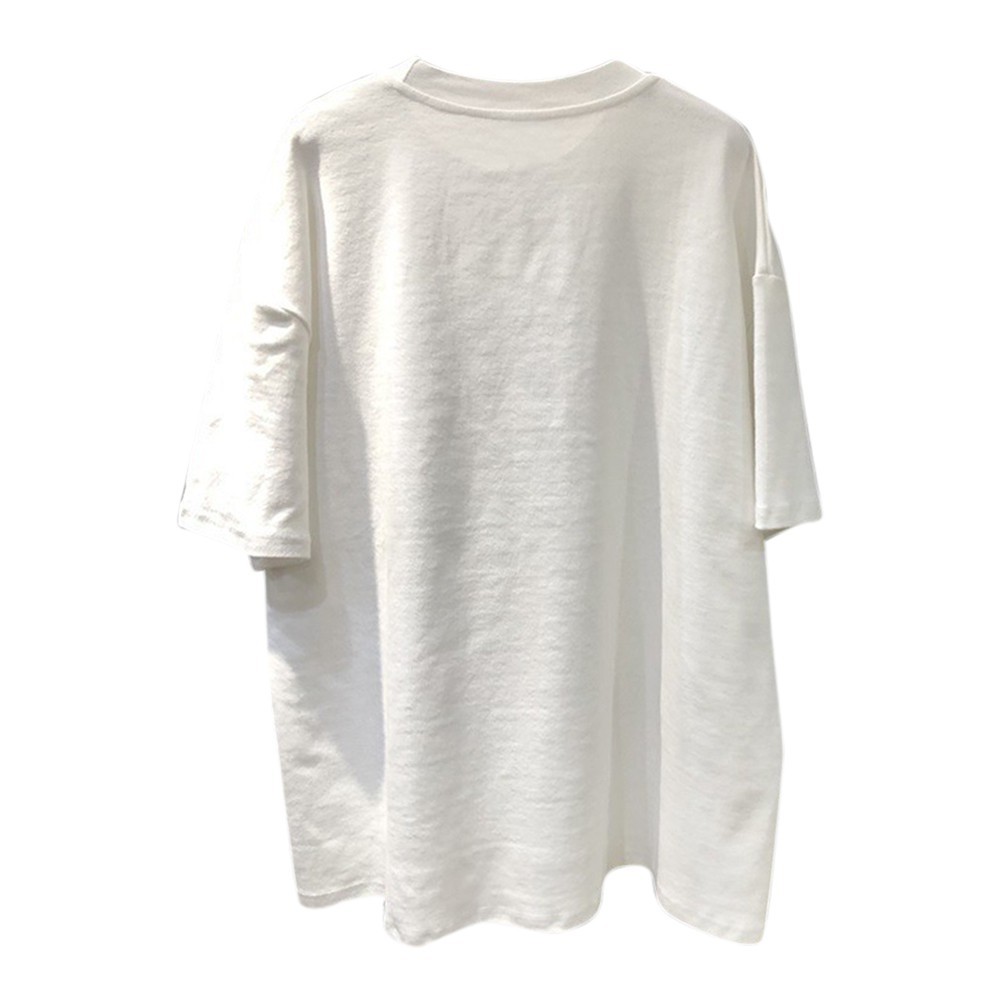 Áo Thun Nữ Ngắn Tay Dáng Dài In Họa Tiết