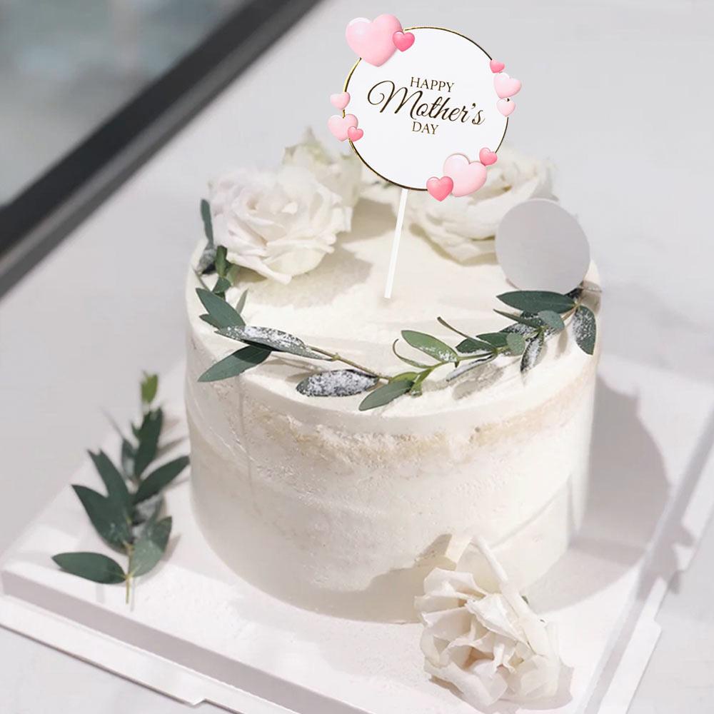 ESPO Phụ Kiện Trang Trí Bánh Kem Chữ Happy Mother 'S Day