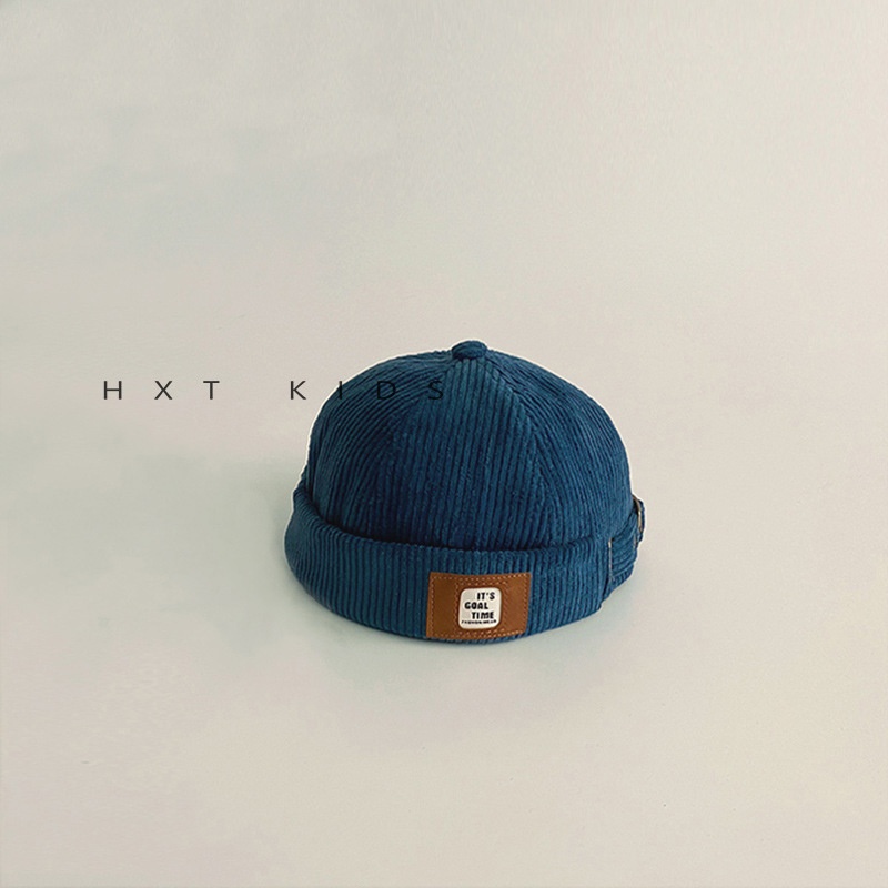 MNGRL Mũ Tròn Thời Trang Dễ Thương Thoải Mái Thoáng Khí Hàn Quốc Cho Bé Trai Bé Gái