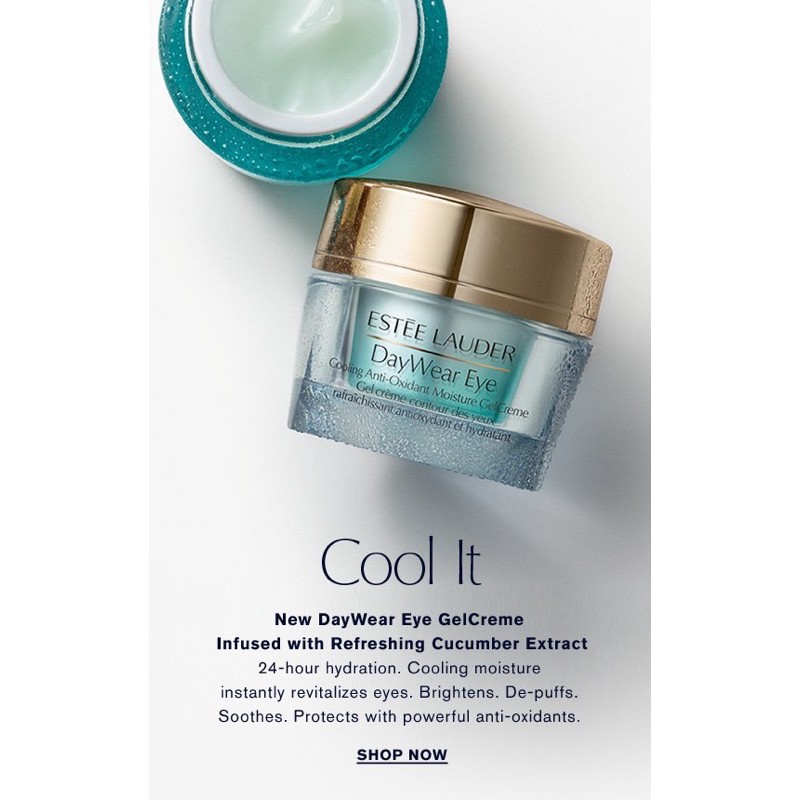 Estee Lauder - Kem dưỡng mắt Estee Lauder DayWear Eye Cooling Anti-Oxidant Moisture GelCreme 15ml