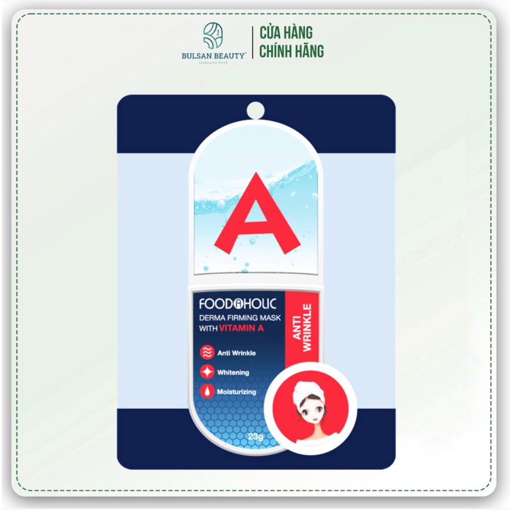 Mặt nạ FOODAHOLIC Derma Mask 23g Bulsan Beauty