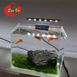 ĐÈN LED KẸP MINI  X3 CHO BỂ CÁ