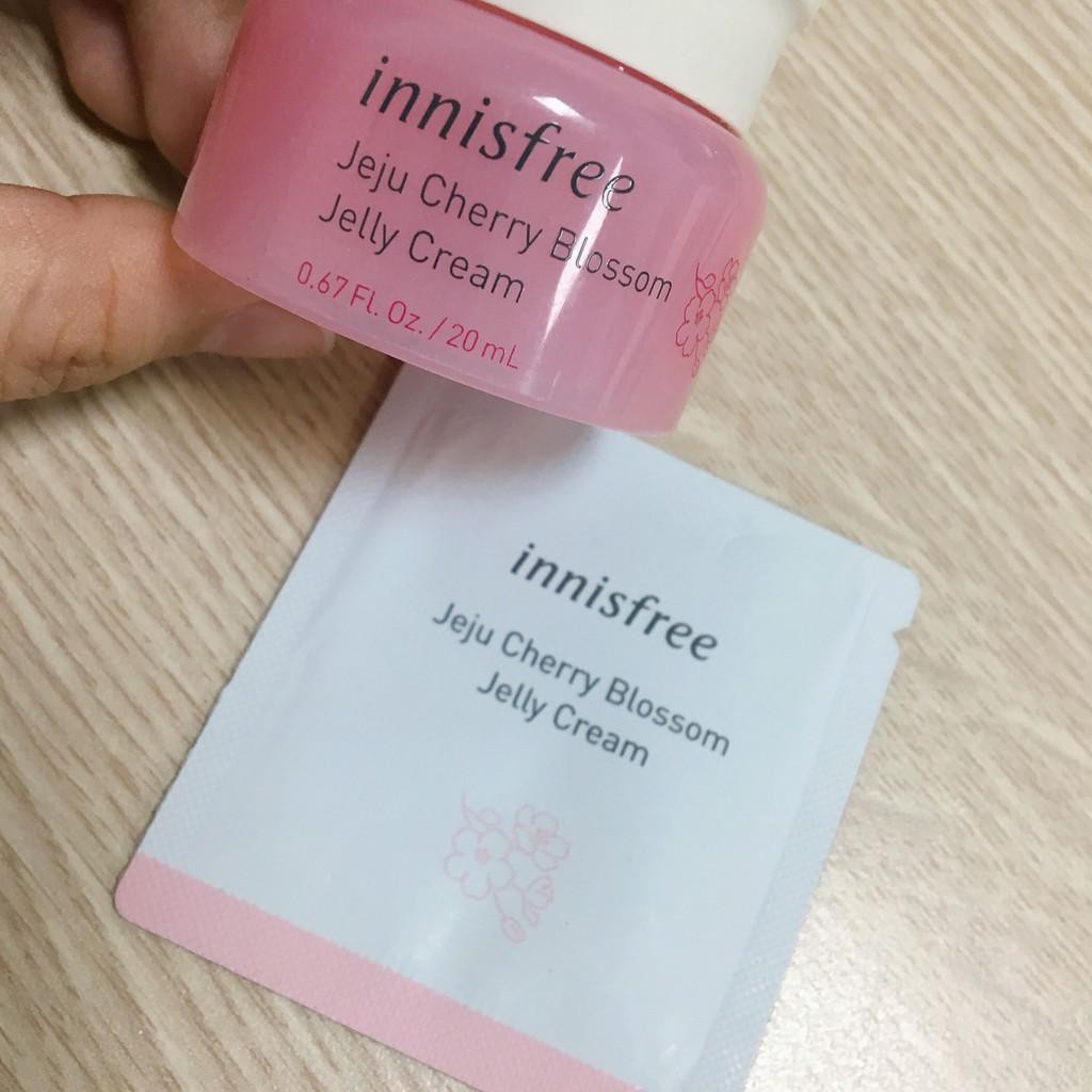 [ CHÍNH HÃNG 100%] Sample Kem Dưỡng Ẩm INNISFREE JEJU CHERRY BLOSSOM CREAM 1ml