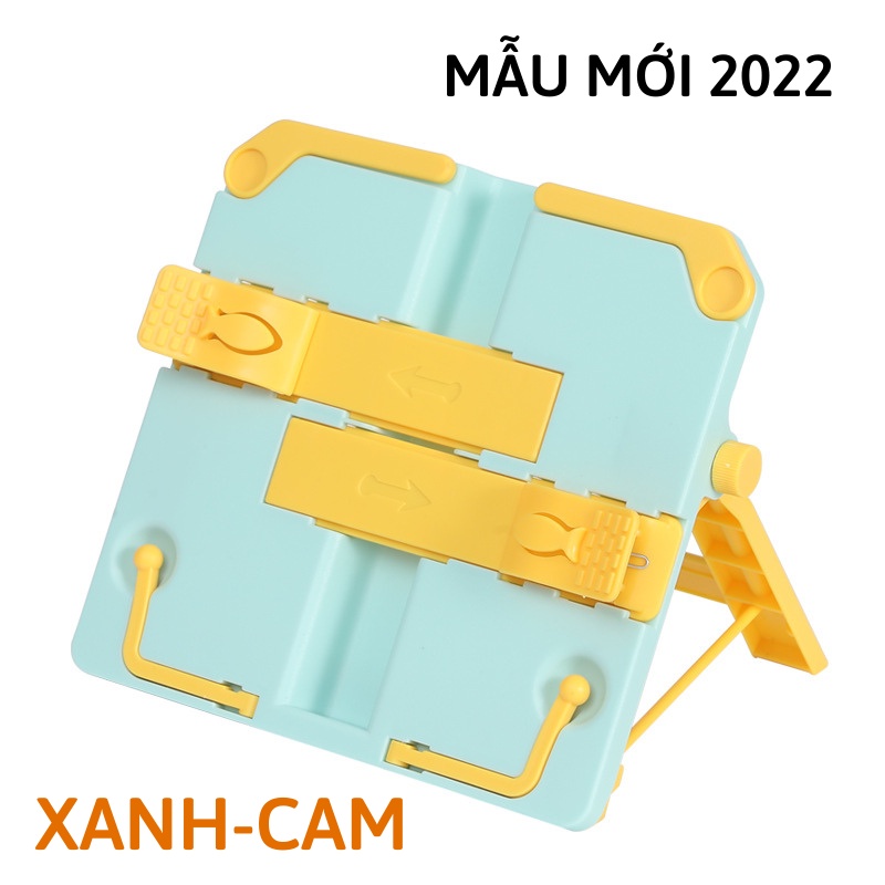 Giá đỡ đọc sách để bàn, Kệ kẹp đọc sách thông minh trang trí bàn học