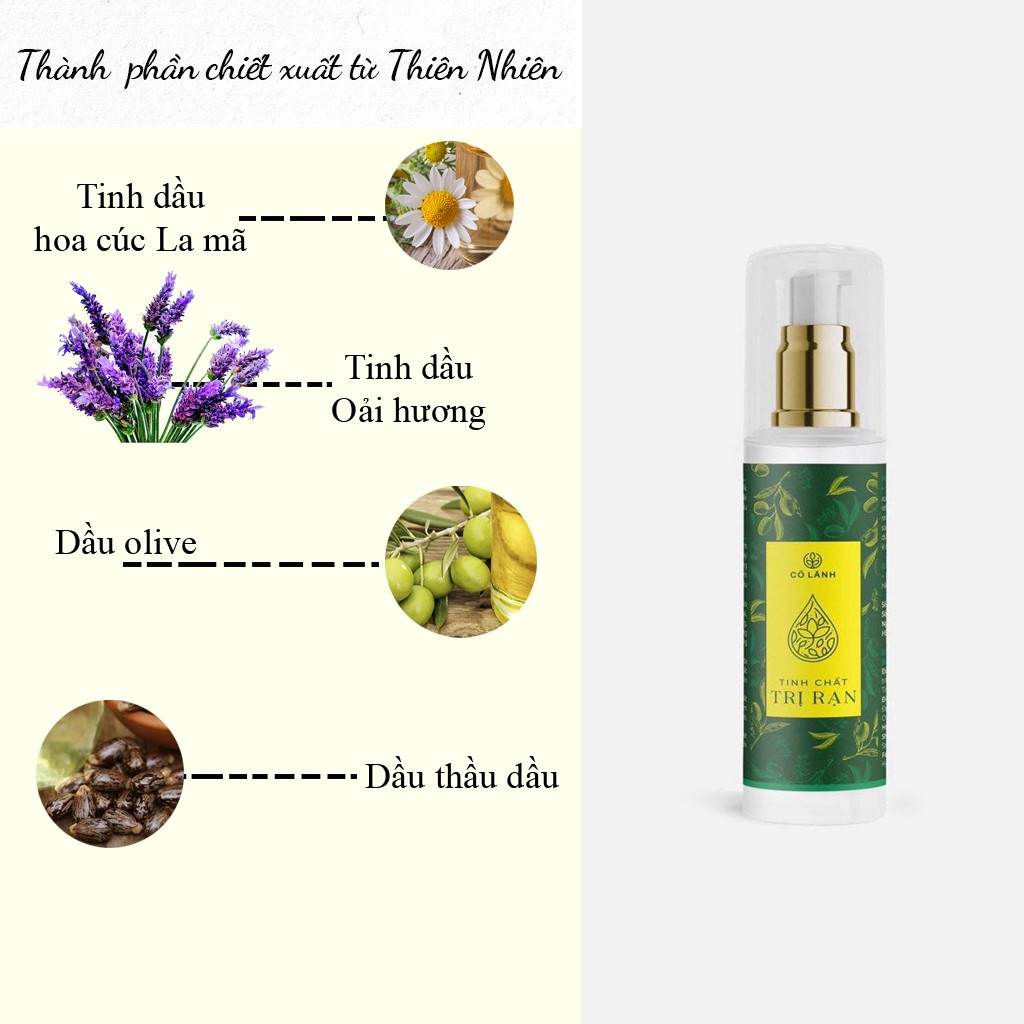 Tinh chất xóa Rạn Cỏ Lành 50ml - Xóa Rạn da sau sinh cho Mẹ