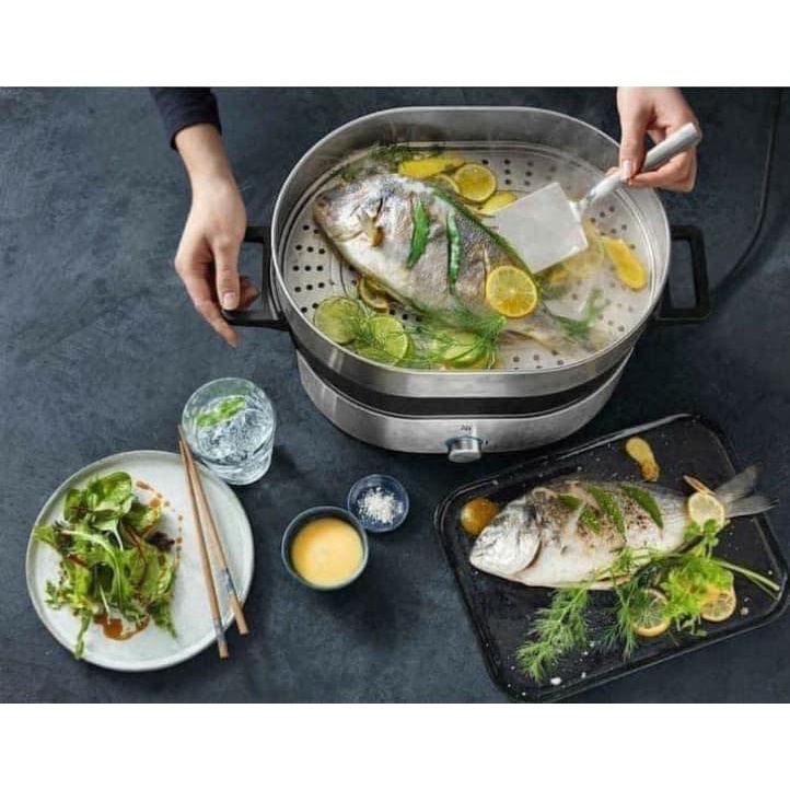 SIÊU PHẨM NỒI LẨU HẤP 2trong1 WMF Hot Pot Lono