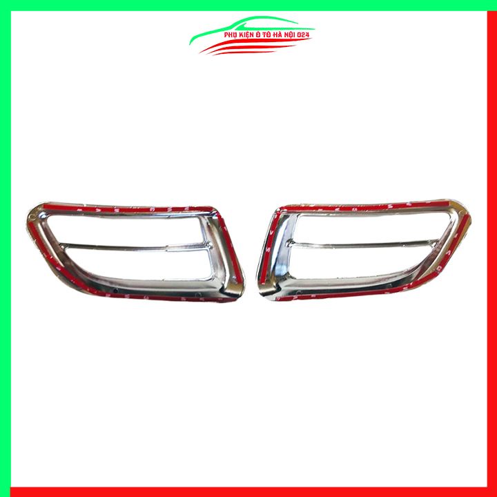 Ốp viền đèn gầm trước Innova 2004-2008 mạ Crom chống trầy trang trí làm đẹp xe