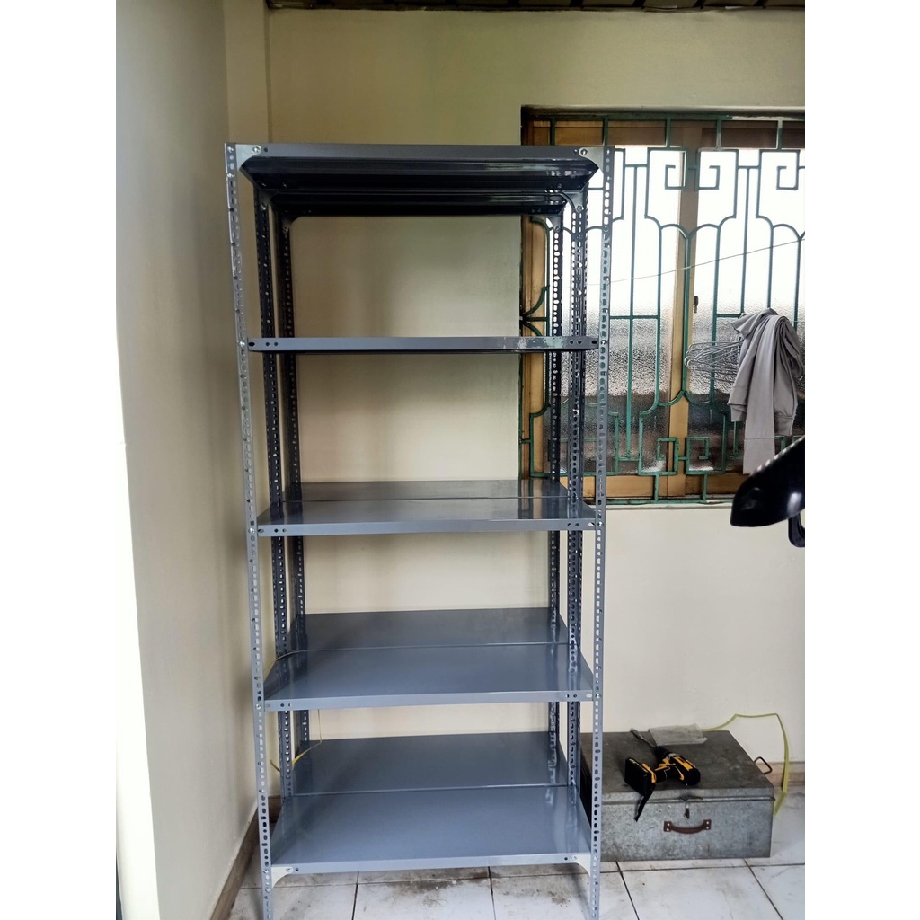 Kệ sắt v lỗ đa năng: dài 60cm x rộng 40cm gồm 3 tầng , 4 tầng , 5 tầng