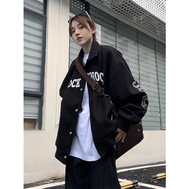 Áo khoác đen Nam nữ