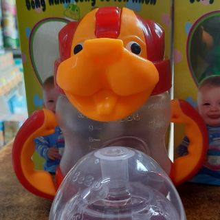 Combo tặng núm BÌNH SỮA 2 TRONG 1 BEBU 280ML