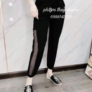 Quần lưới cá tính đũi mềm mịn