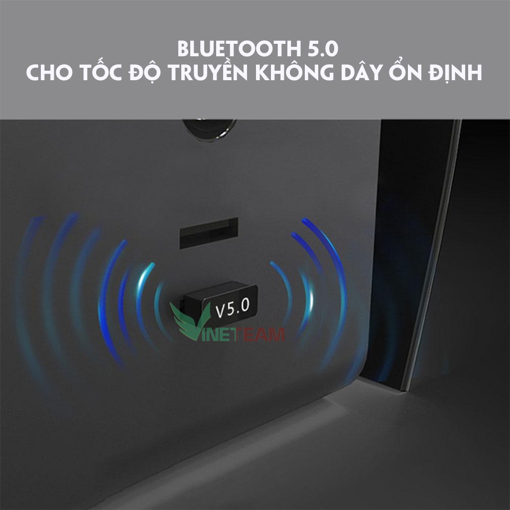 Usb Bluetooth 5.0 Chuyển Đổi Âm Thanh Cho Pc / Laptop -dc4193