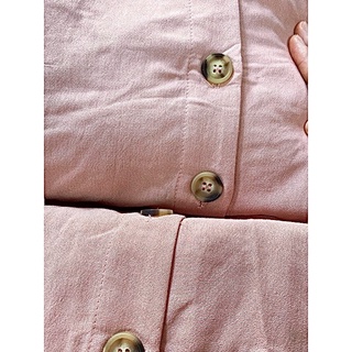 Váy Rayon Hồng Thắt Nơ Eo Xuất Xịn