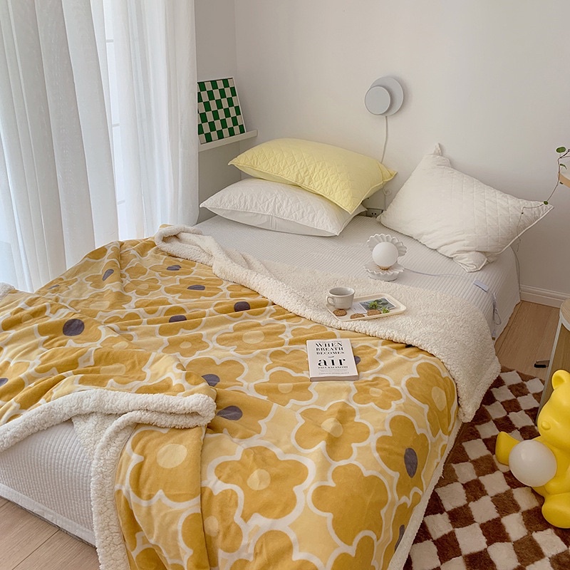 CHĂN LÔNG CỪU MINI SIZE