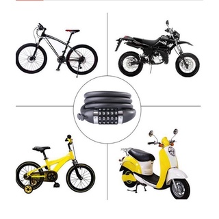 Khoá xe đạp mật mã 5 số tonyon