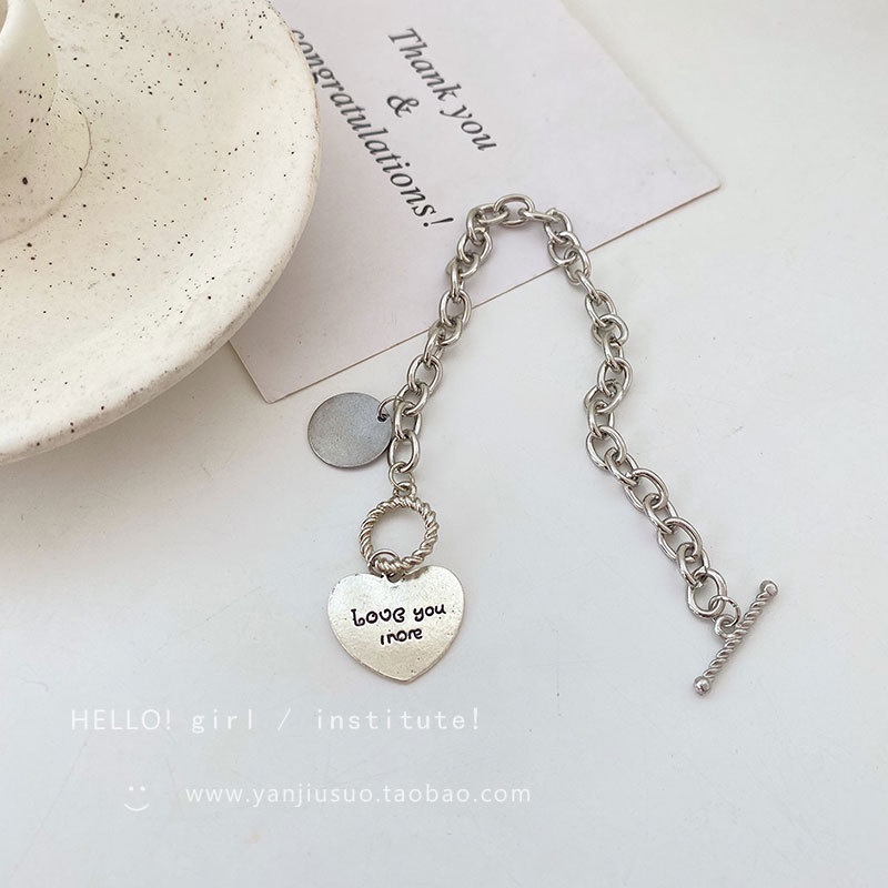 Vòng cổ choker 17km mặt hình trái tim phong cách punk thời trang cho nữ