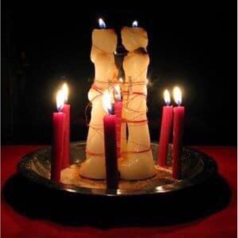 Nến nghi lễ tình yêu Love Spell Couple Handmade