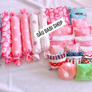 Gối ôm cho búp bê đủ size ( 1 cái )