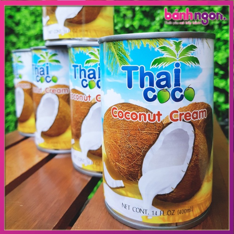 Nước Cốt Dừa 400 Ml (Thái Lan - Thai CoCo) - Nước Cốt Dừa đậm đặc