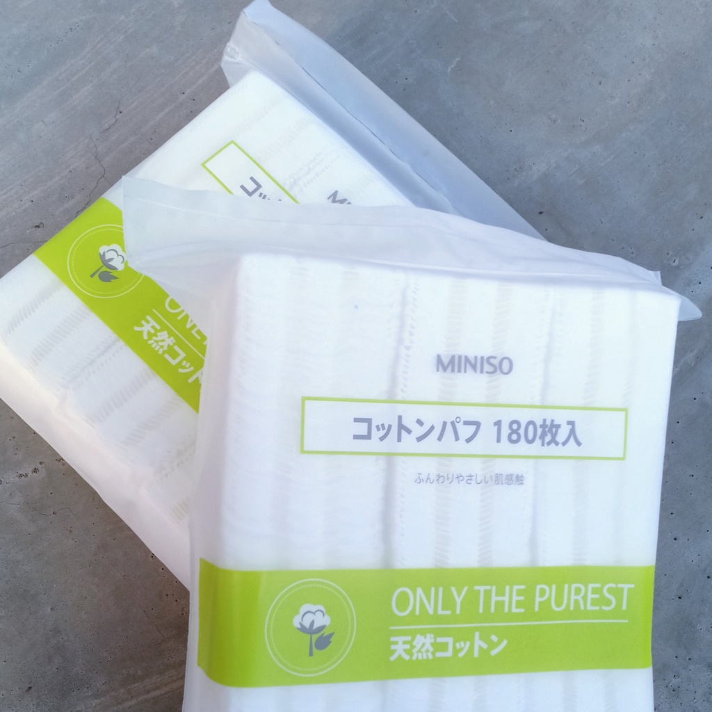 Bông tẩy trang 180 miếng cotton pad