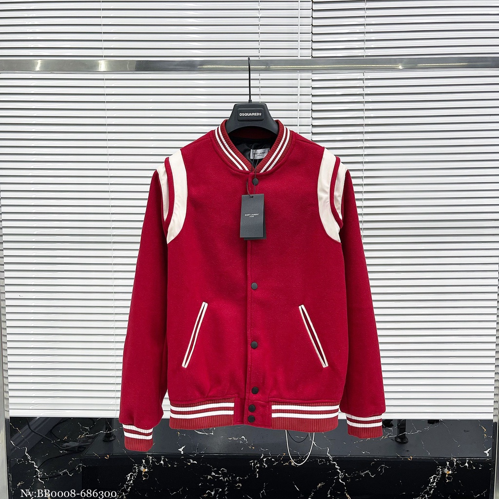 Áo Bomber , Áo Khoác Nỉ Màu Đỏ Đô Hàng Cao Cấp Hot Trend
